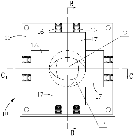 Automatic windshield for extrusion head line inlet