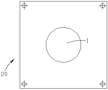 Automatic windshield for extrusion head line inlet