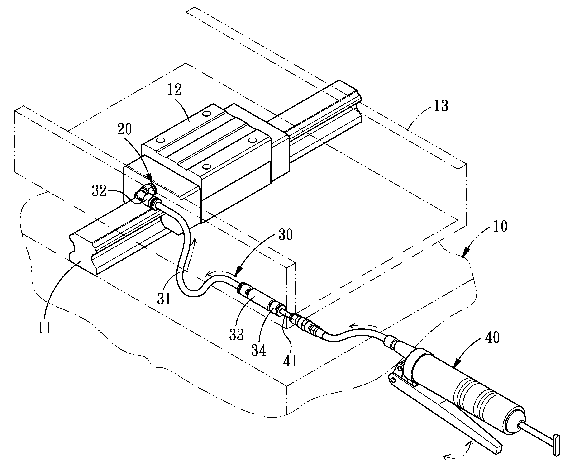 Quick Lubricant Nipple Mechanism with a Check Device