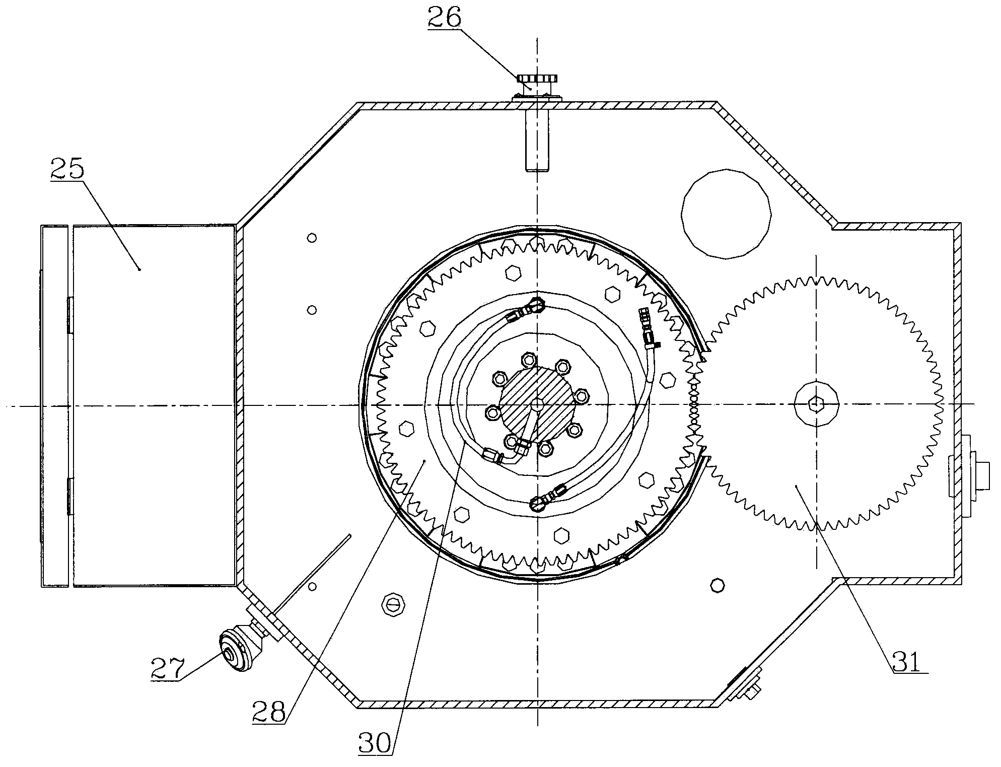 Soft start speed regulation motor