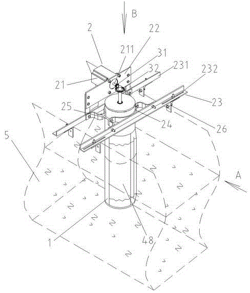 Fluctuating wall cylinder experimental device