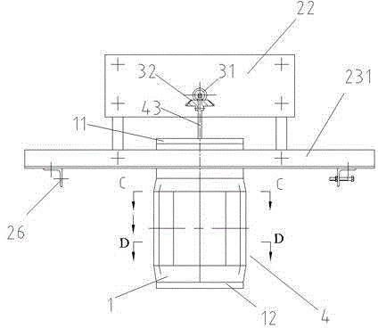 Fluctuating wall cylinder experimental device