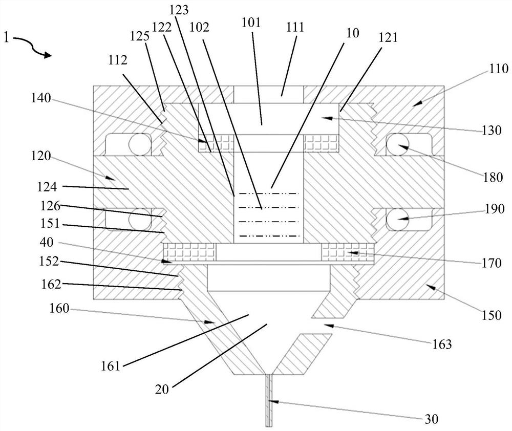 Laser-driven needleless injection system