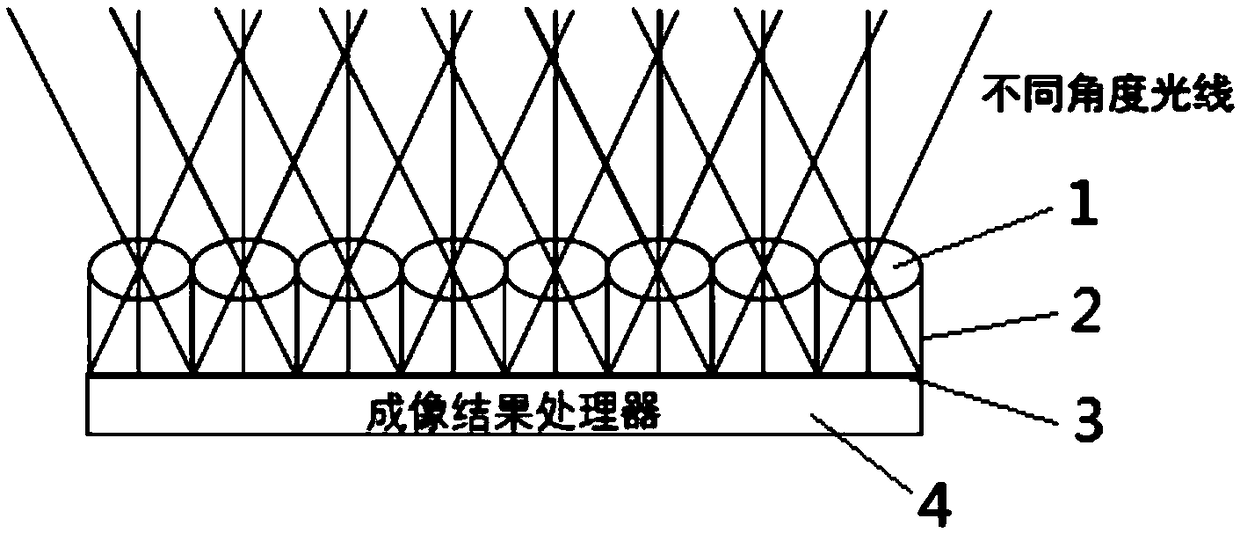 Microlens array imaging system