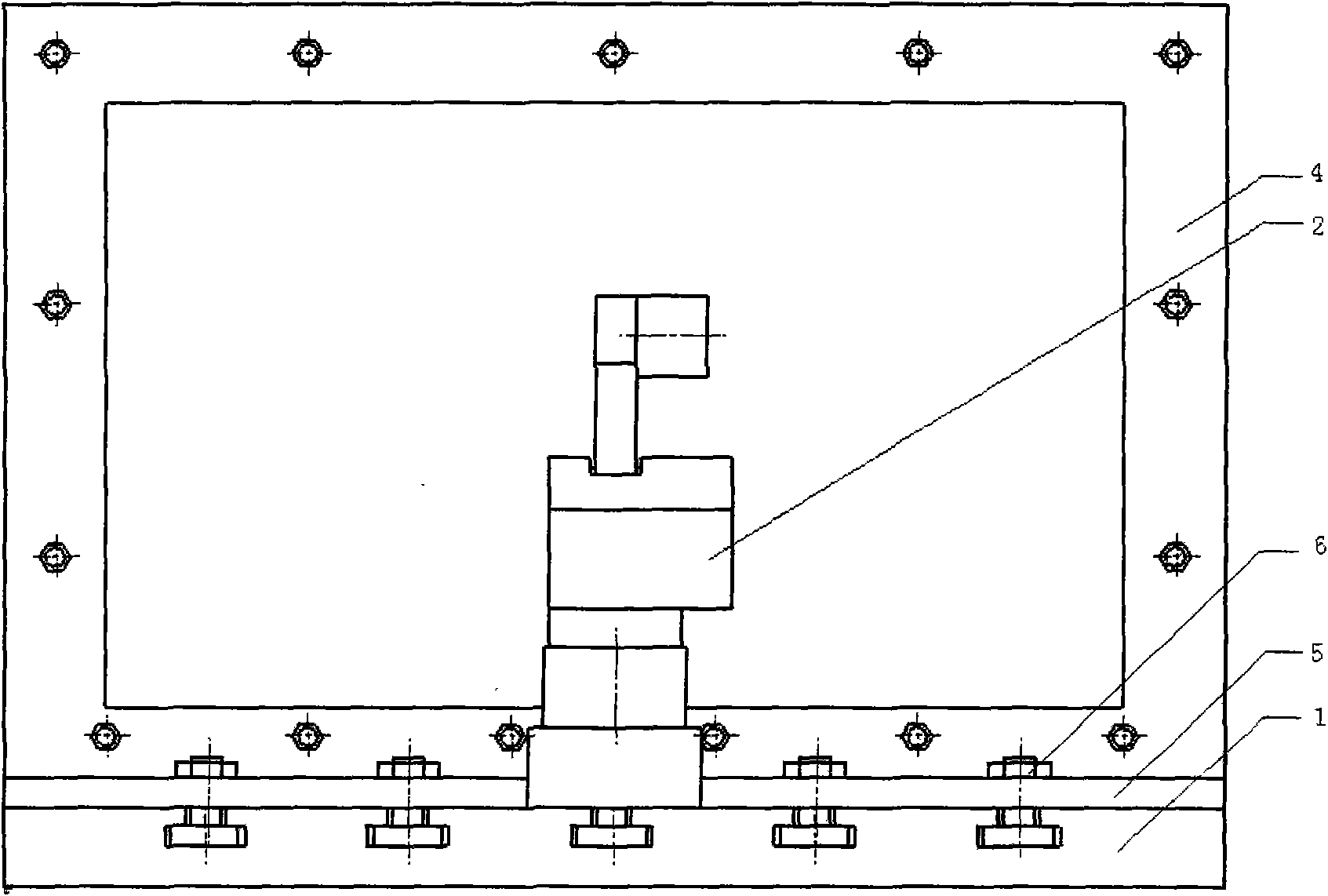 Device for dieless progressive molding of metal plate