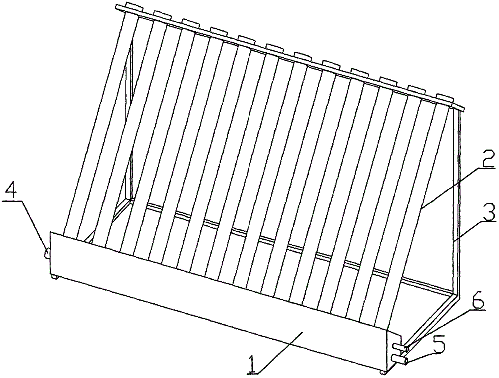 Solar heater used with vacuum heating pipes inverted