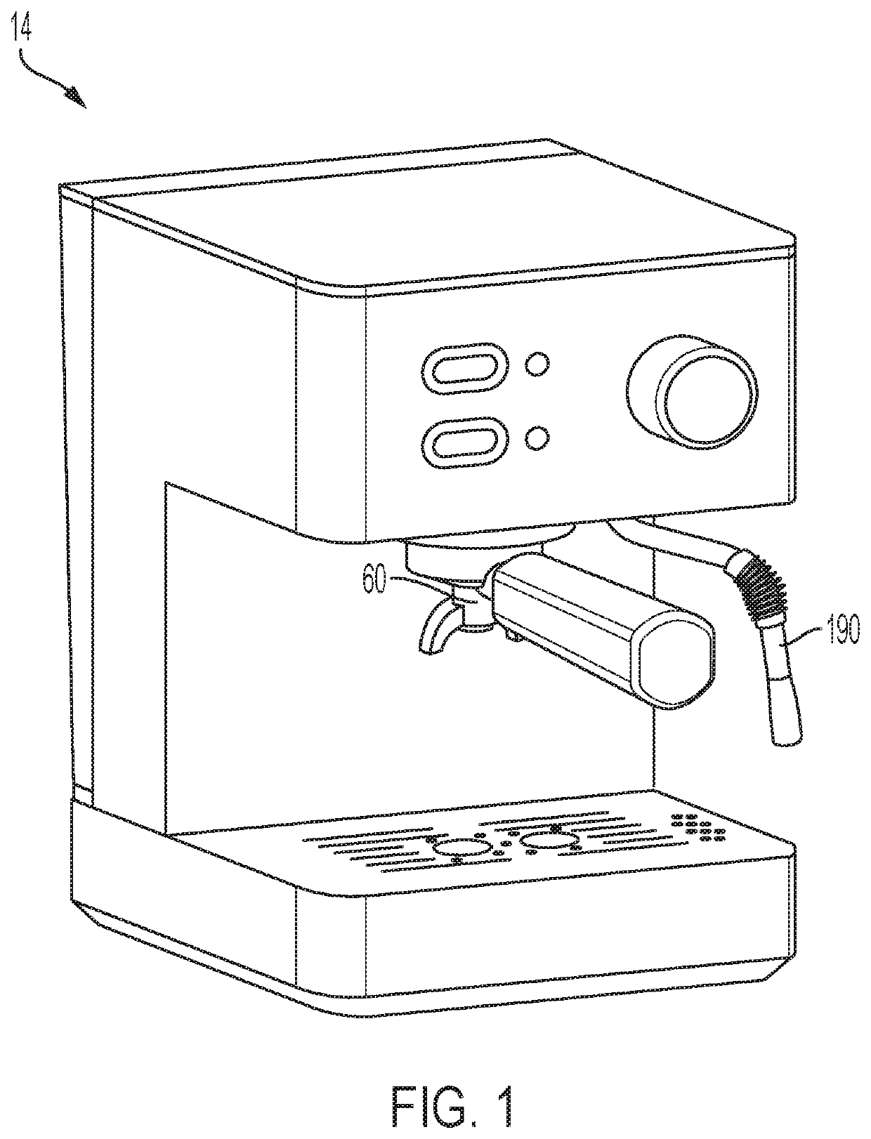 Device for cleaning an espresso machine