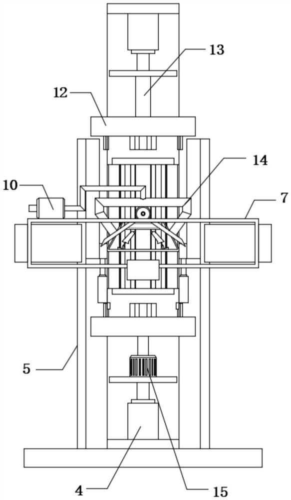 Auxiliary device for enameled wire winding