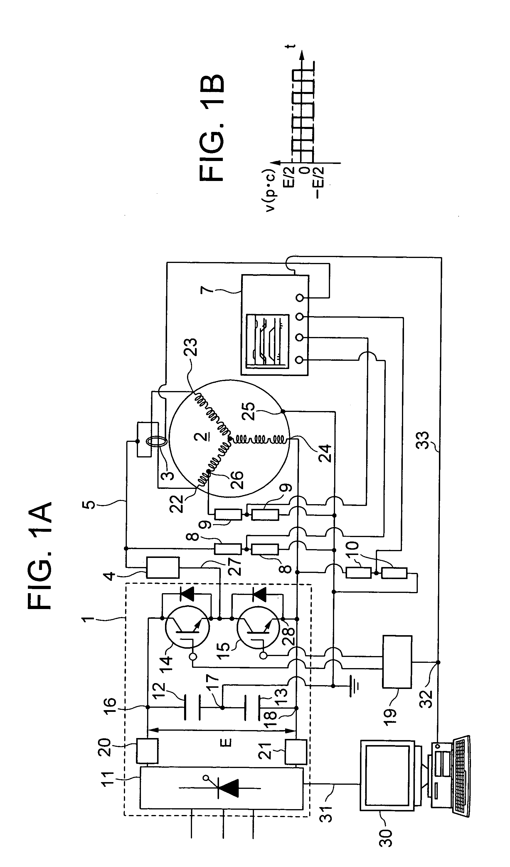 Apparatus for partial discharge detection of turn to turn insulation in motor