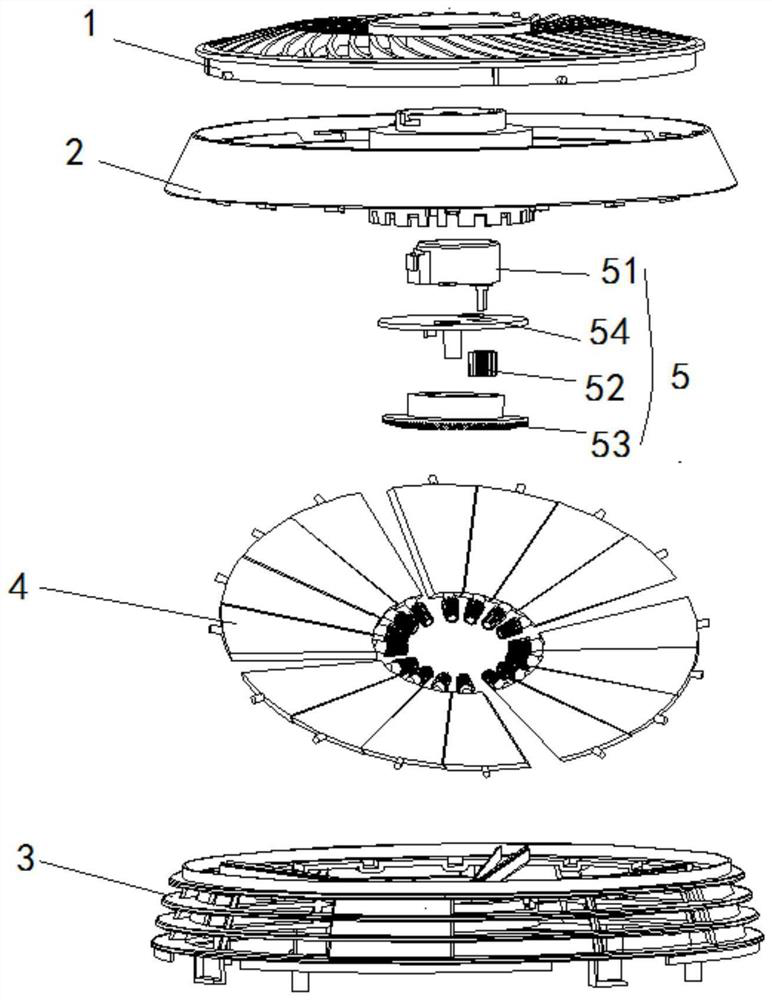 Air guide structure and fan