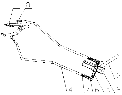 Bicycle steering link mechanism