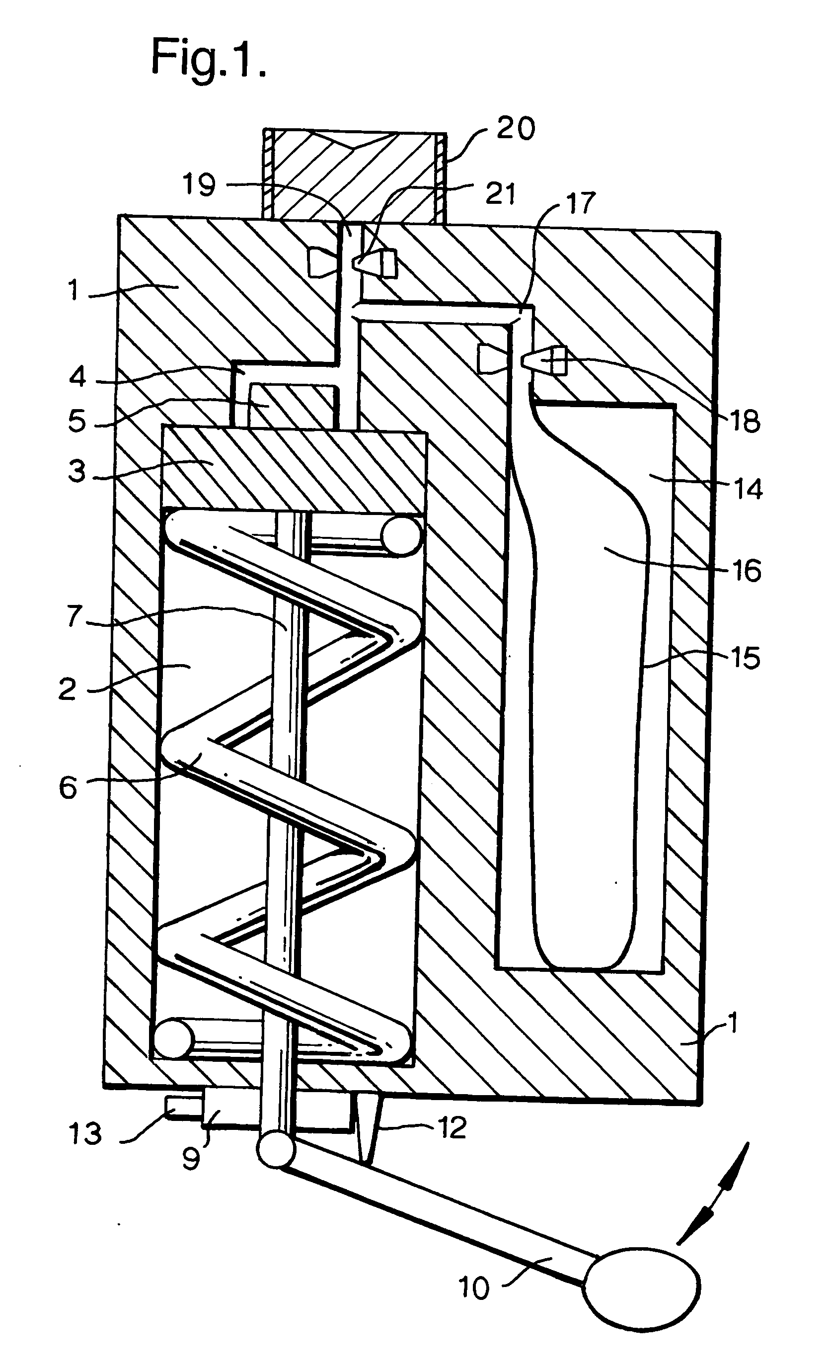 Method of creating a cosmetic spray
