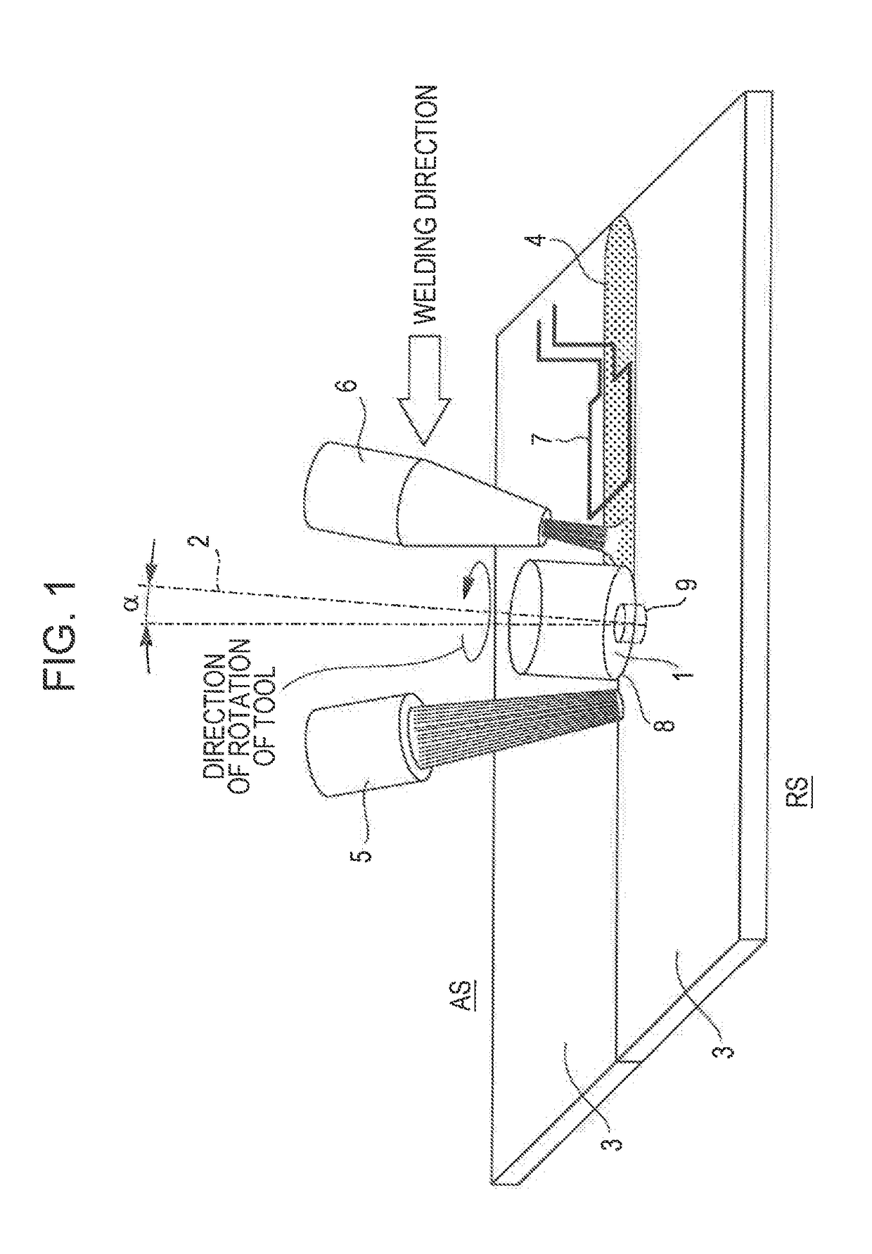 Friction stir welding apparatus for structural steel