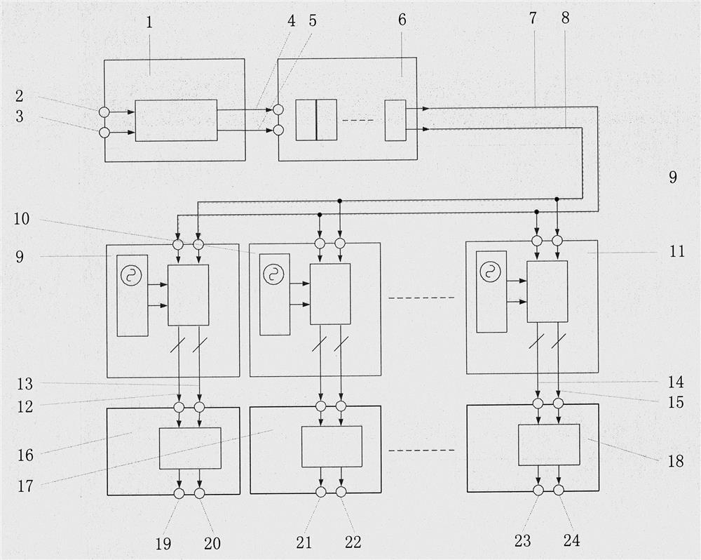 Direct sequence spread spectrum multichannel matched filter based on high folding rate design