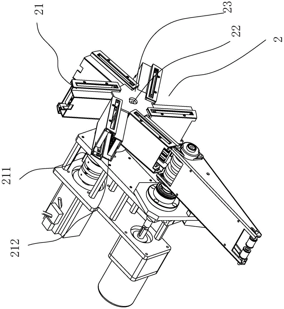 A high-efficiency flipping and stacking packaging machine