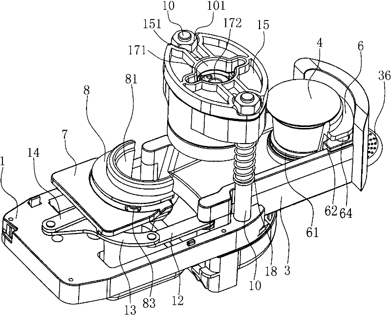 A coffee machine capable of automatically removing bags