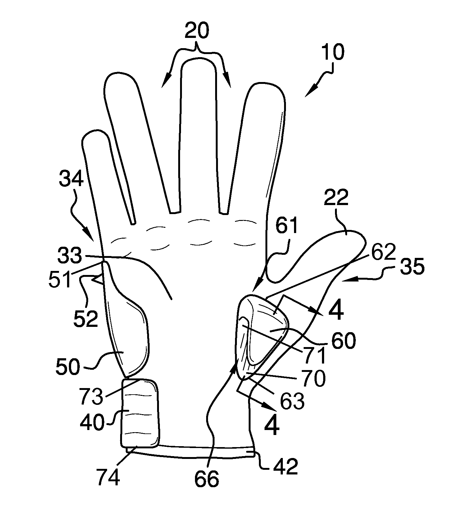 Specialized glove apparatus