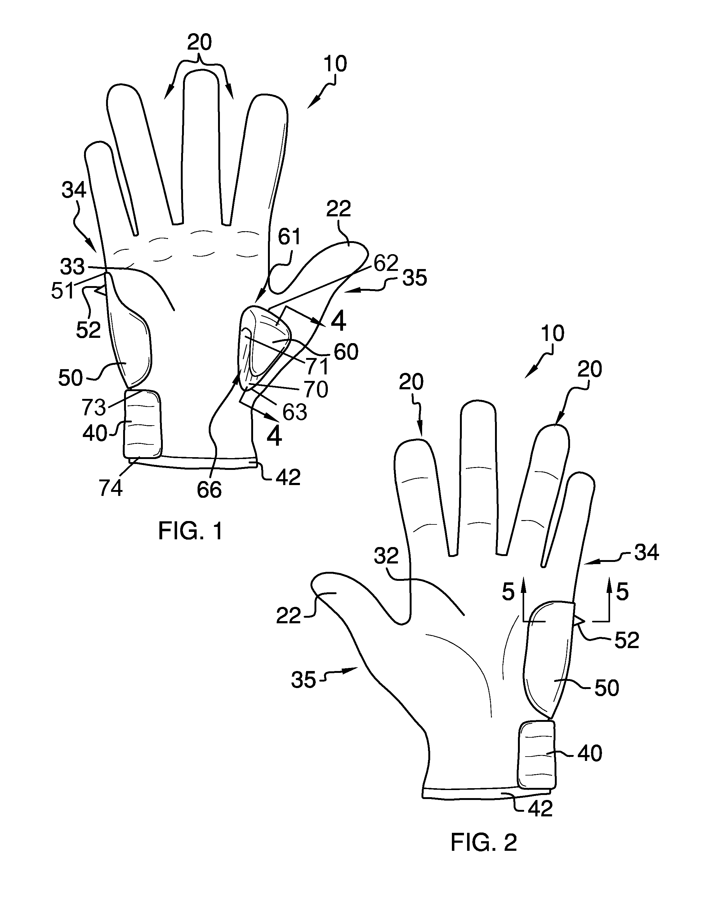 Specialized glove apparatus