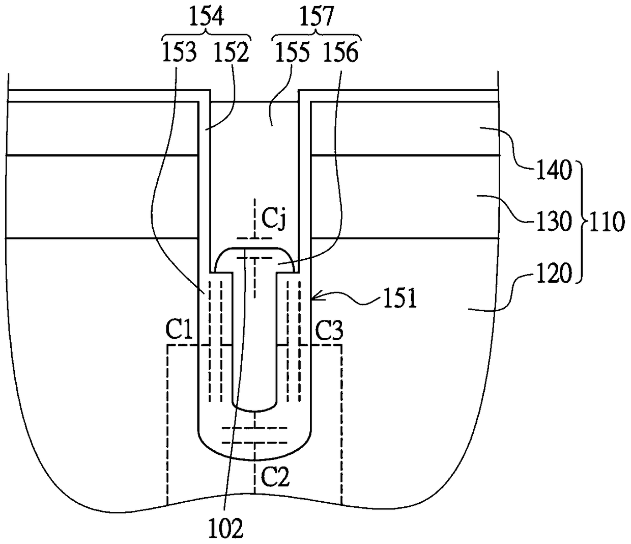 Trench type power metal oxide half field effect transistor and its manufacturing method