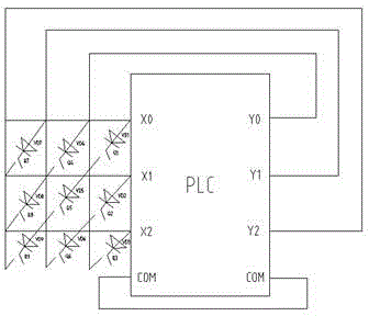 Circuit board for operation panel of numerically-controlled machine tool