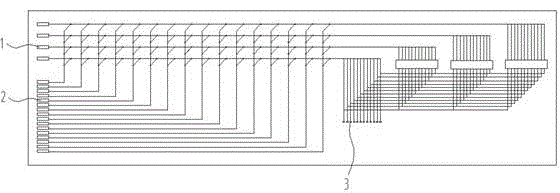 Circuit board for operation panel of numerically-controlled machine tool