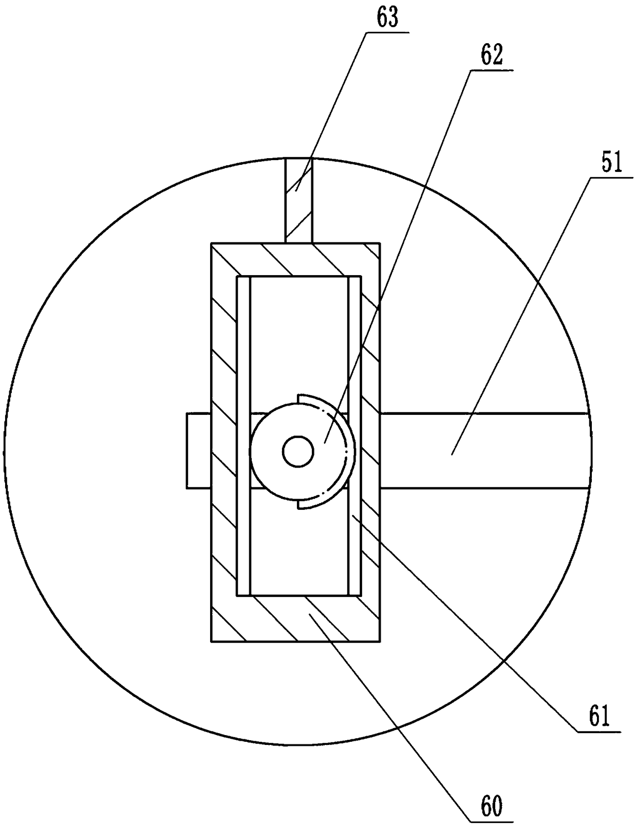 Wood grinding device