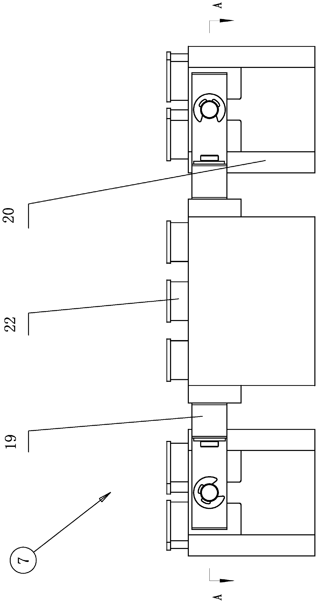 Centrifugal mechanism with location orientation function