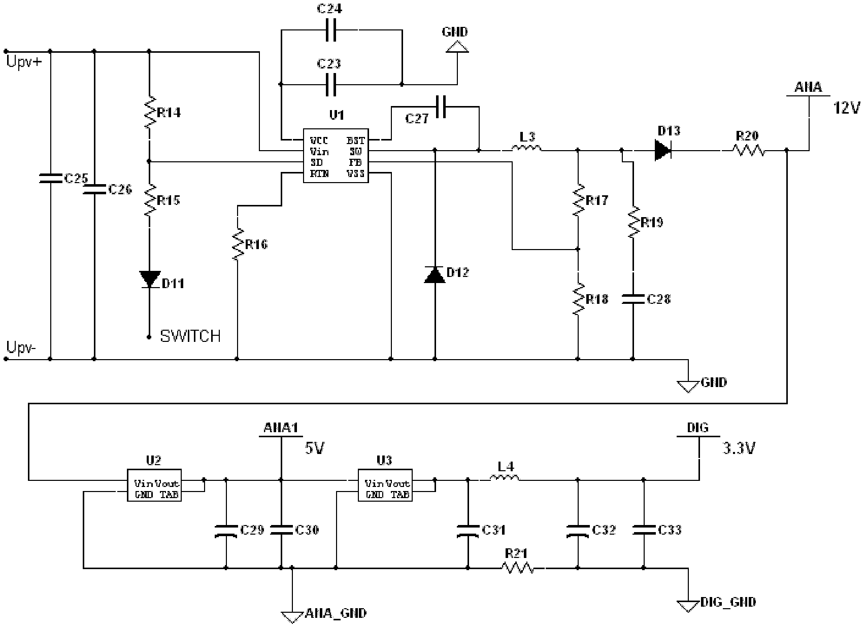 H full-bridge conversion type micro-inverter grid connecting device