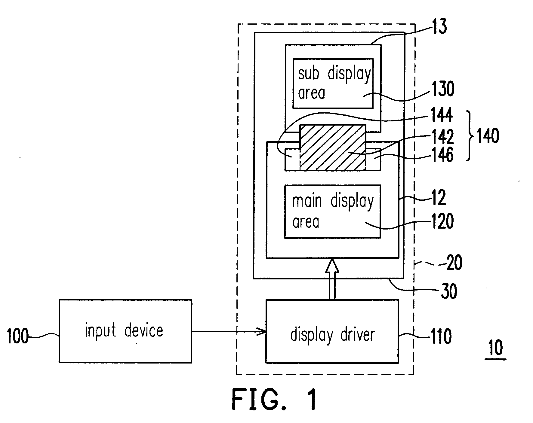 Driving circuit and multi-display apparatus and electronic device using the same