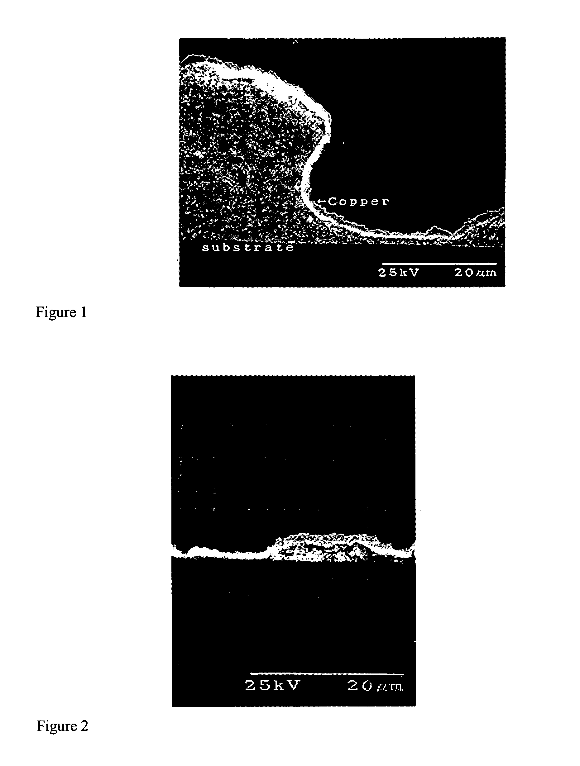 Catalyst composition and deposition method