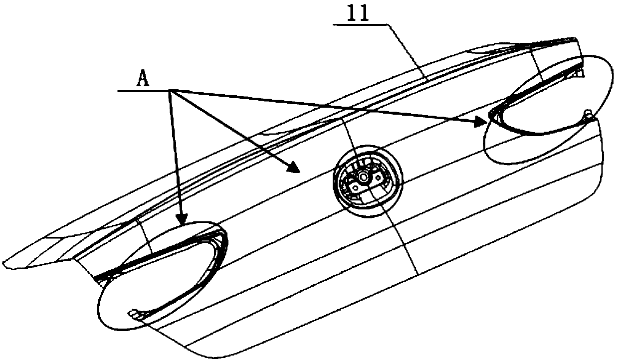 Stretching technology for automobile covering member and stretching die