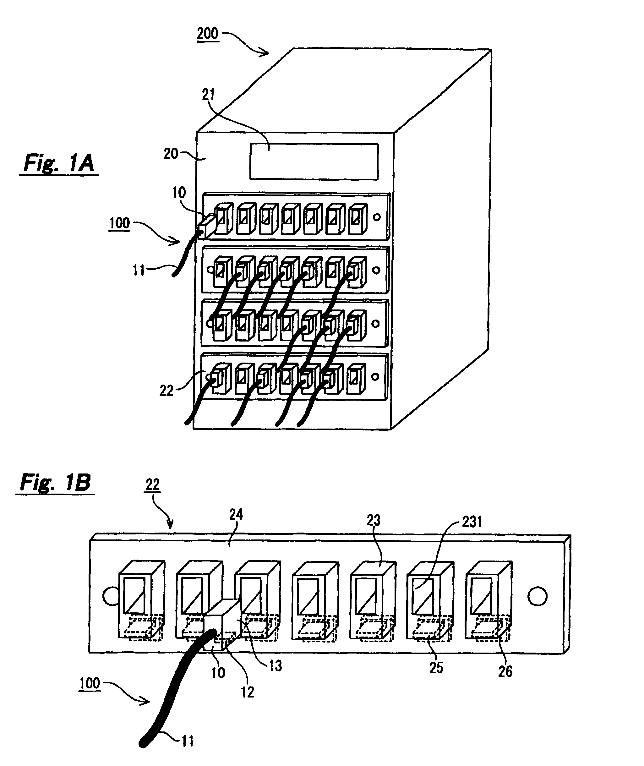Adapter panel, electronic equipment, and cable connector identification system