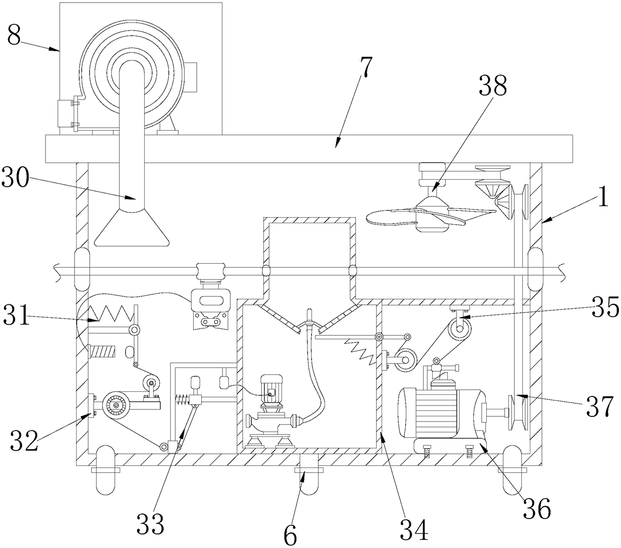 Efficient annealing device for cable manufacturing