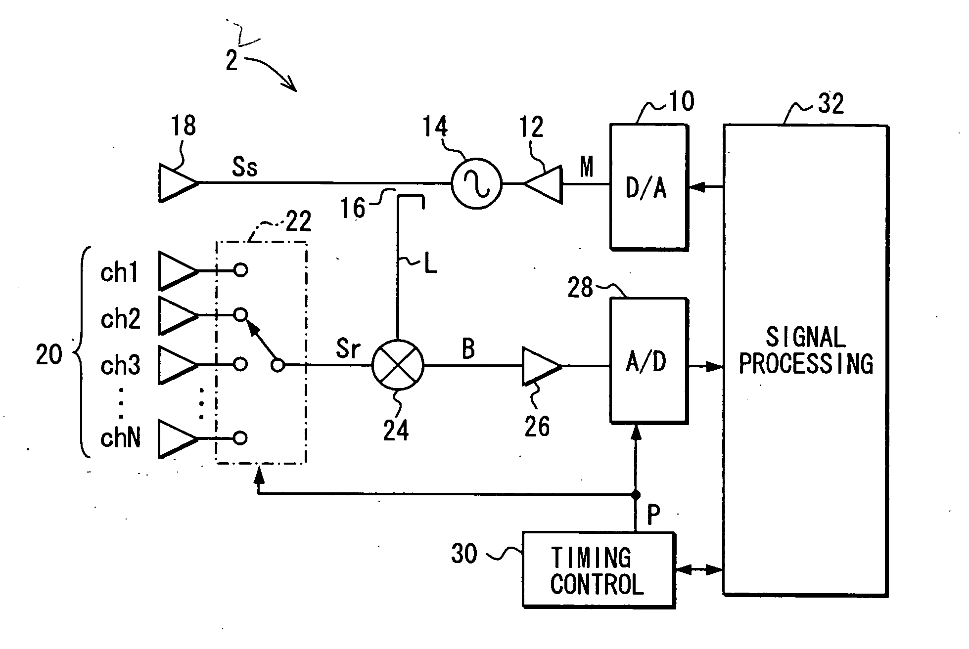 Interference determination method and fmcw radar using the same
