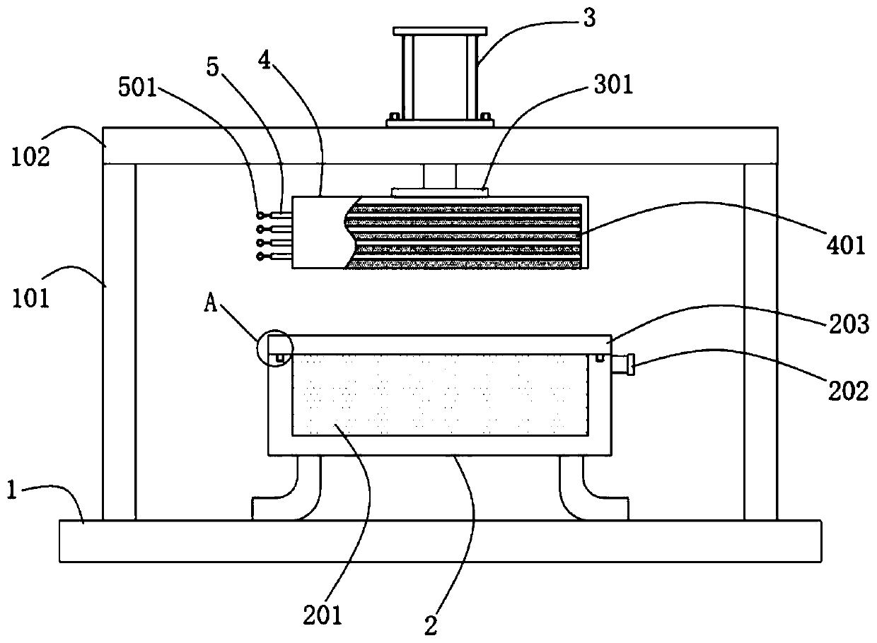 Device for oriented adding of steel fibers into concrete