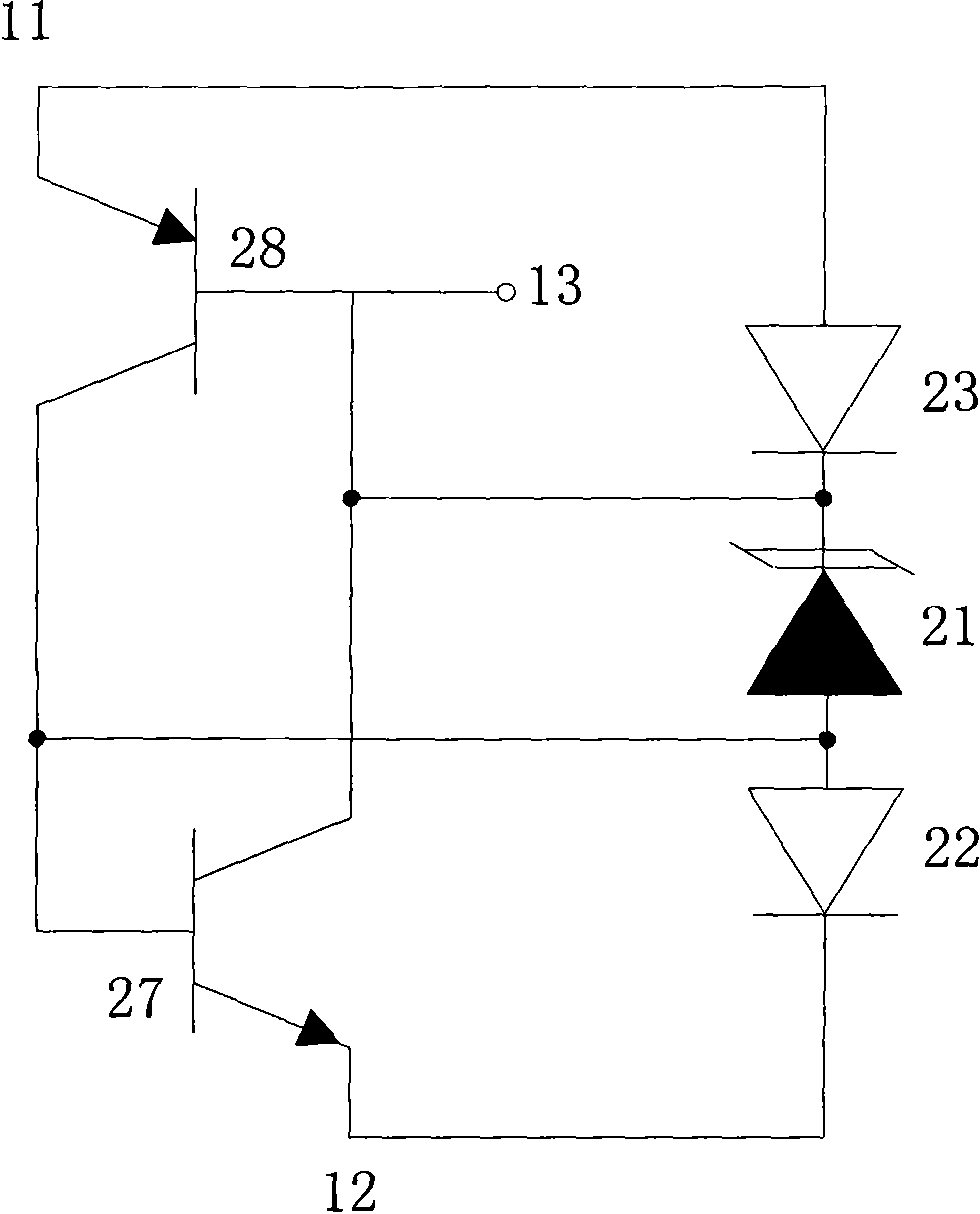 Programmable TVS apparatus with low capacitance and low voltage