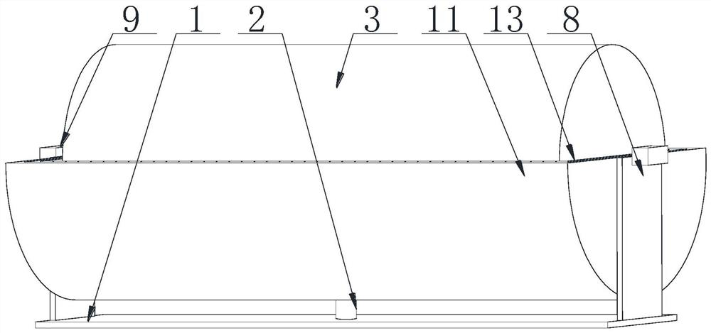 Sand shrub water storage infiltrating irrigation device