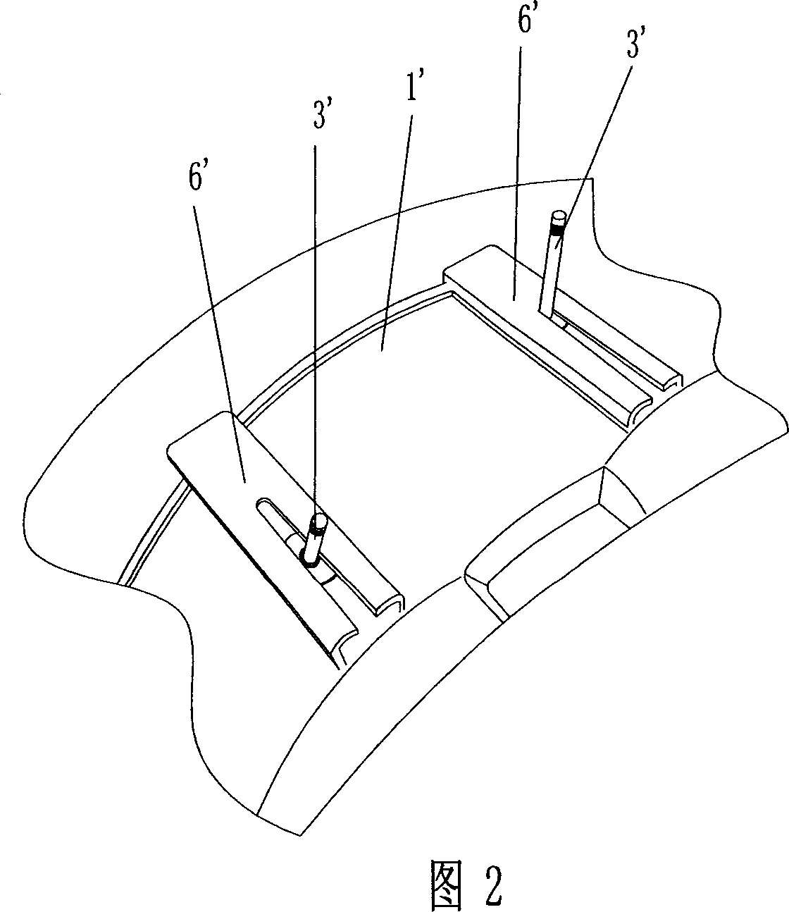 Mounting method for drum washing machine counter weight and mounting structure thereof