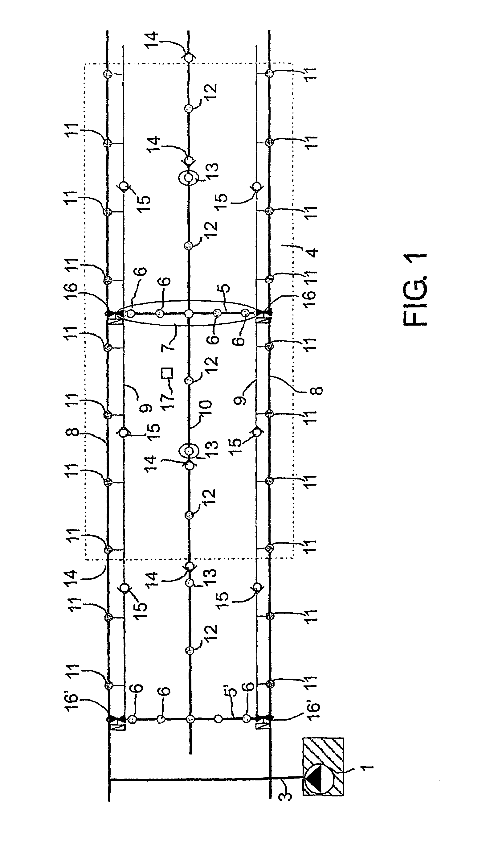 Method and system for extinguishing a fire