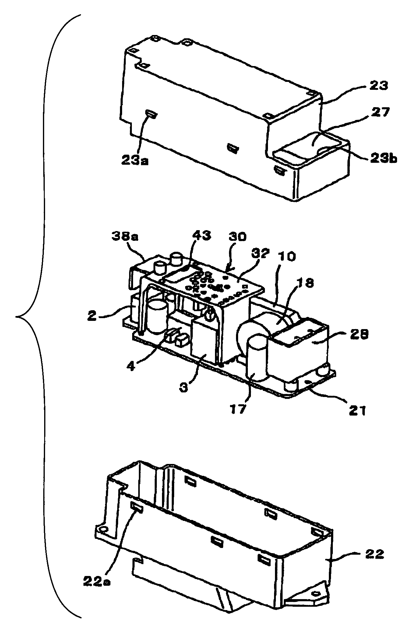 Mounting substrate and driving device using same