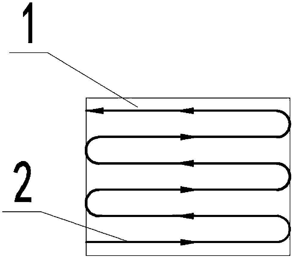 Construction method of heat insulation and preservation gypsum partition wall