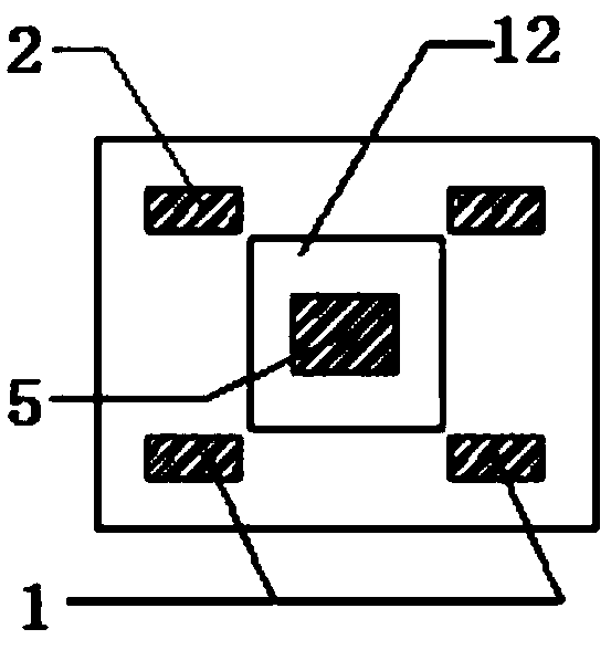 A deviation correction device for uneven settlement of transmission iron tower