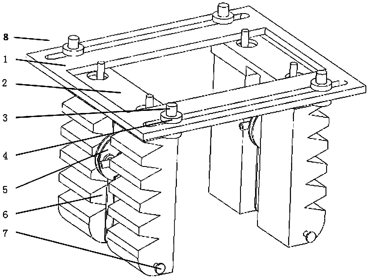 Pneumatic soft gripper capable of locking joints in vacuum absorption mode