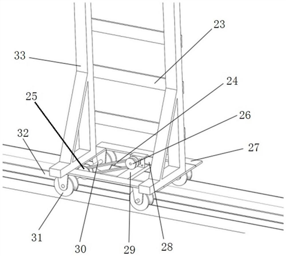 Teaching device and teaching method for simulating UAV photovoltaic panel hot spot detection