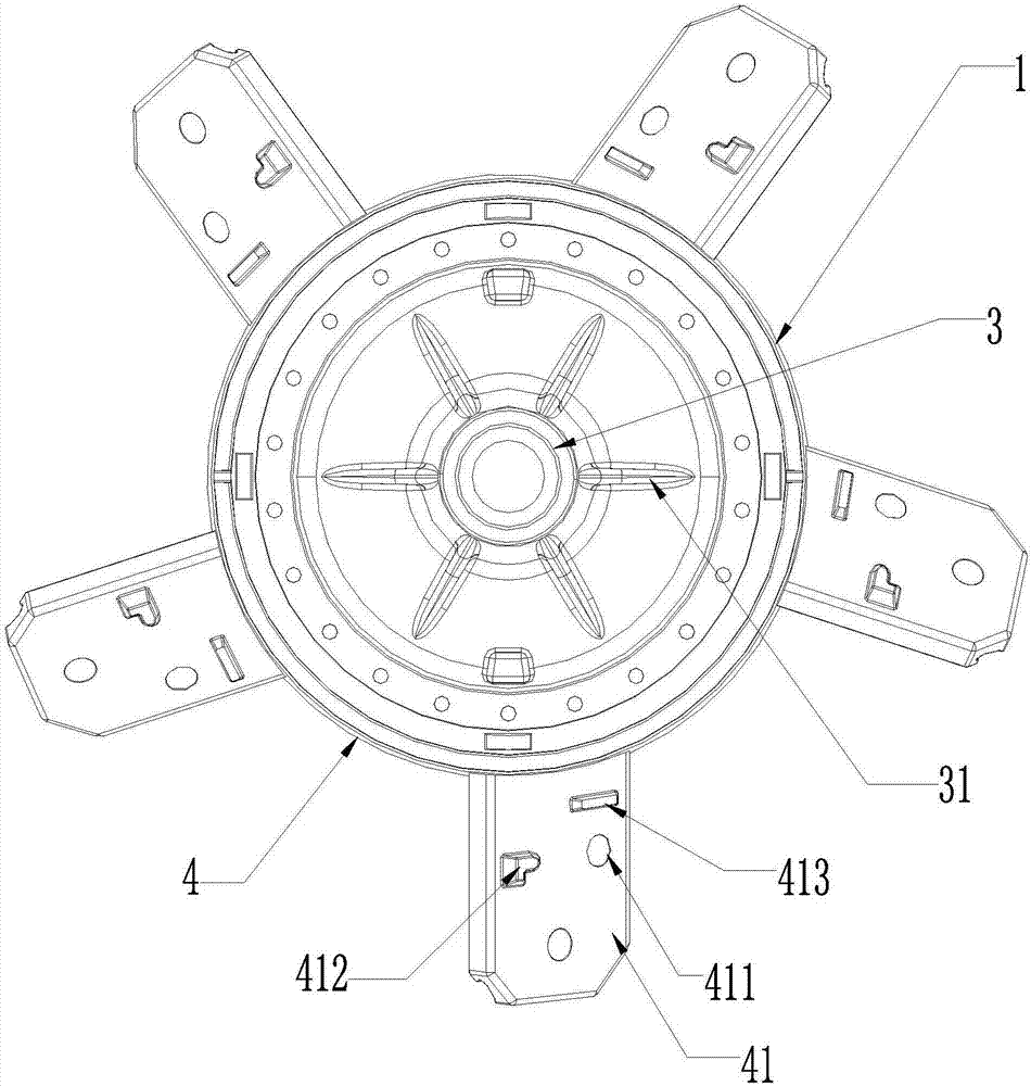 Motor package aluminum rotor structure