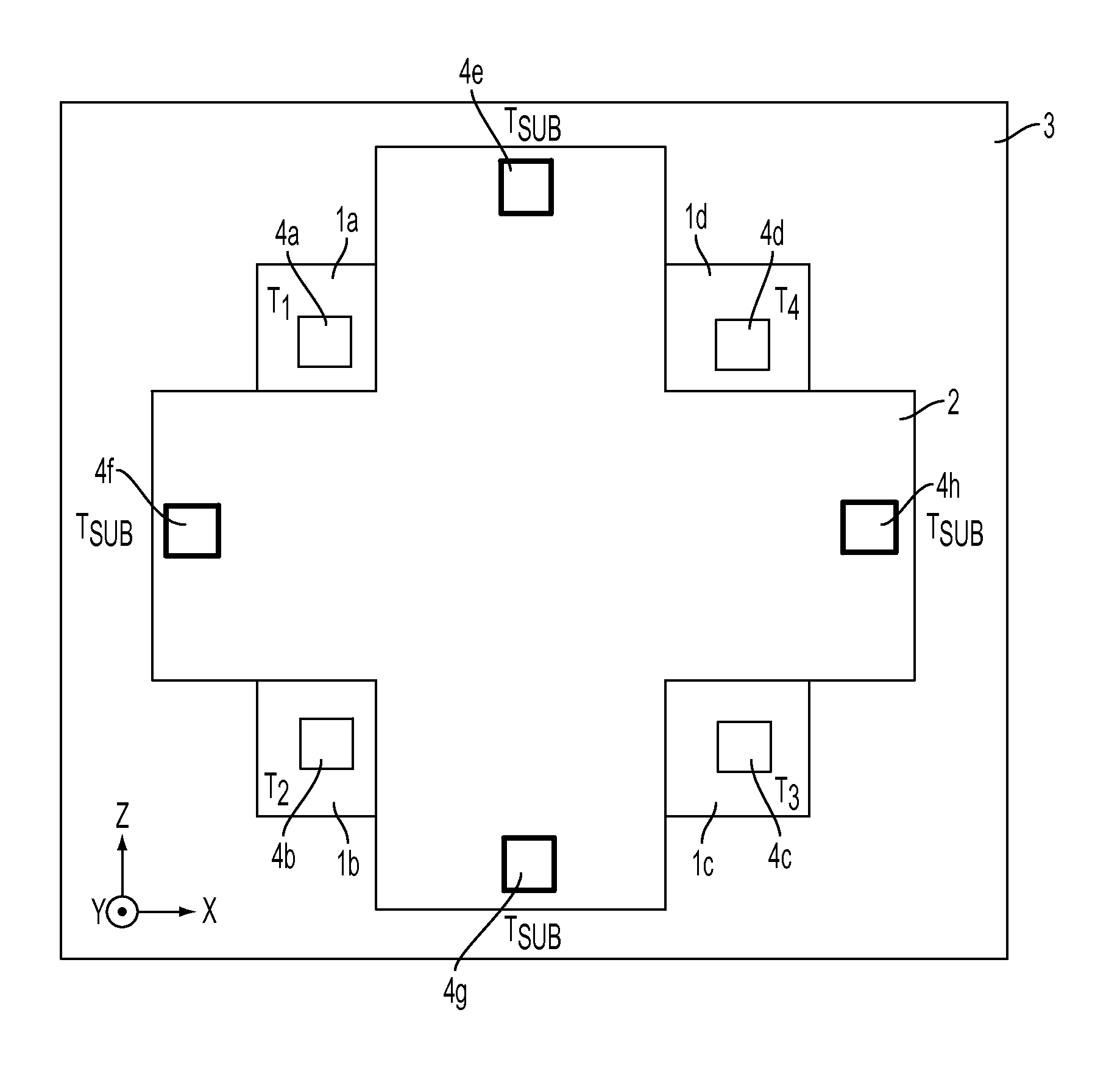 Micromachined offset reduction structures for magnetic field sensing