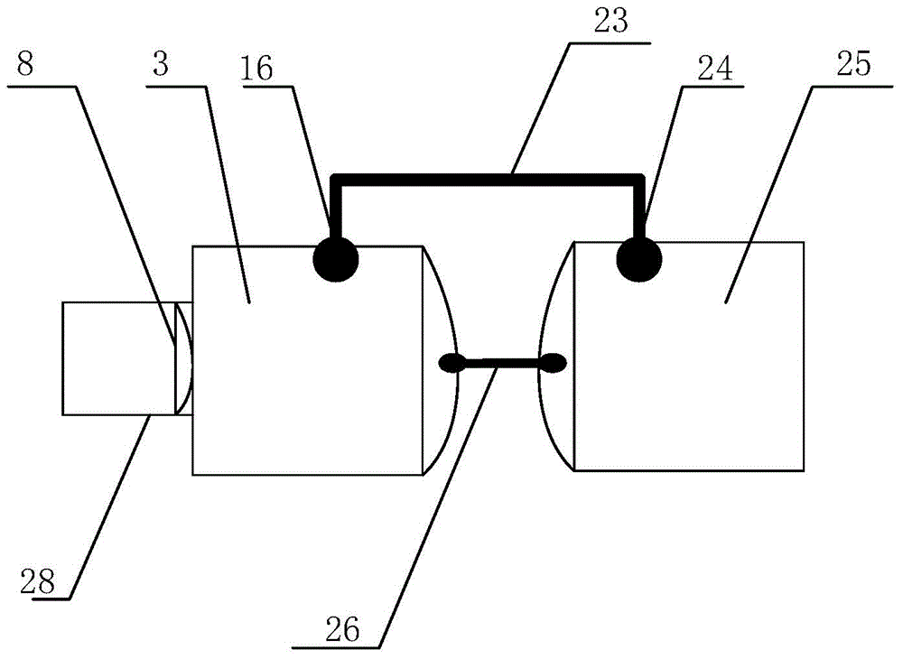 Debugging device and debugging method for a split-type power stage servo valve