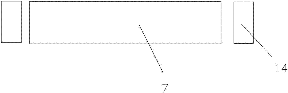 Wall template split bolt construction device and construction method