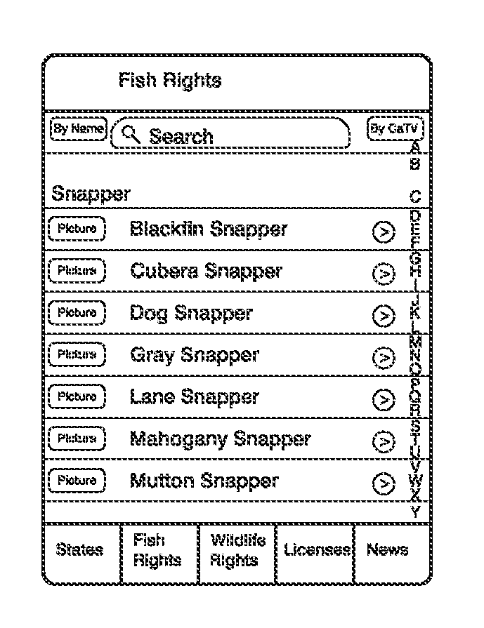 Smartphone-implemented method of obtaining a fishing or hunting license