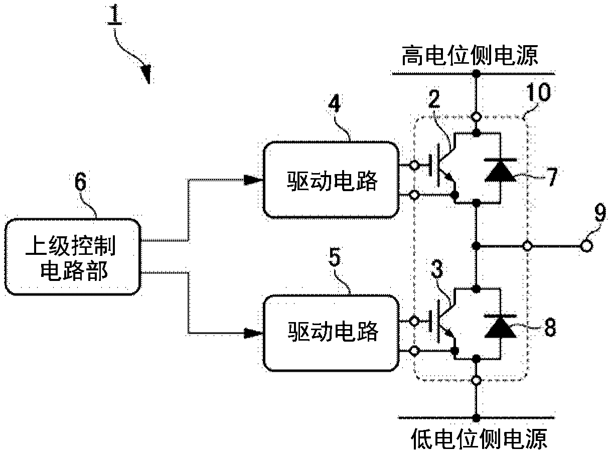 Drive circuit for power semiconductor element, power conversion unit, and power conversion device